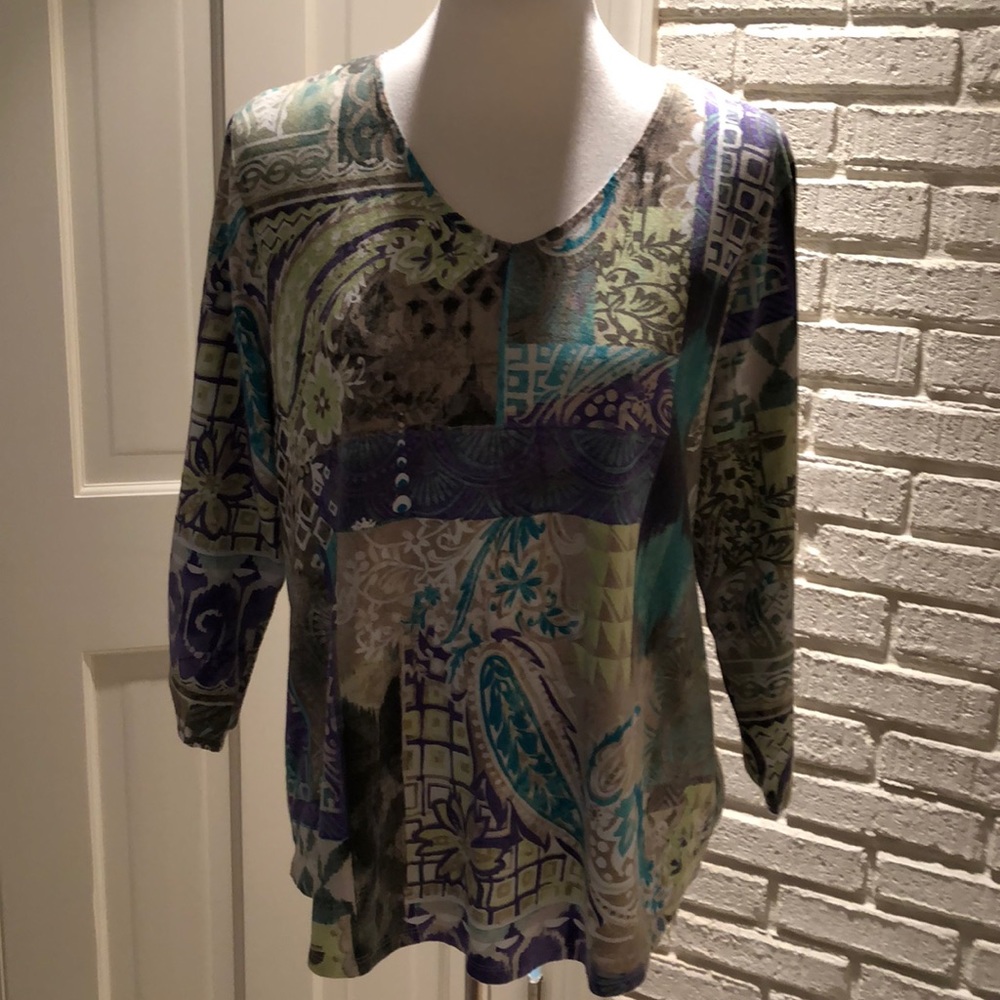 Chico’s Top, Gently Used, Size 3
